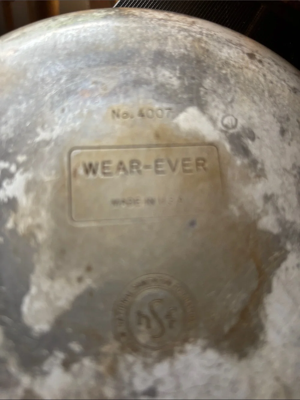 Vintage Wear-Ever Aluminum skillet